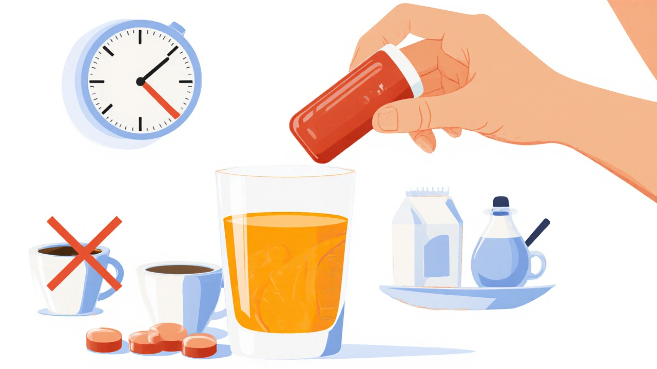 Calcium and Iron Supplements with Medications: How to Avoid Absorption Problems