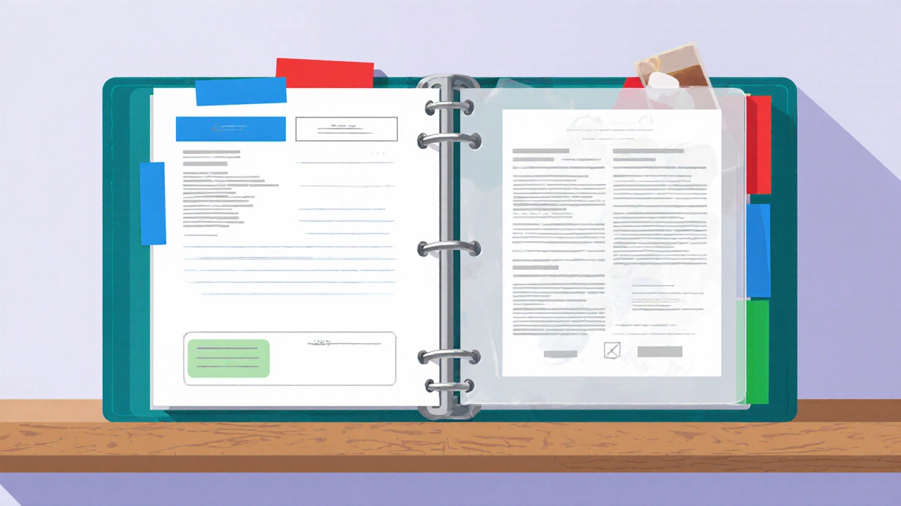 How to Store Prescription Labels and Leaflets for Future Reference
