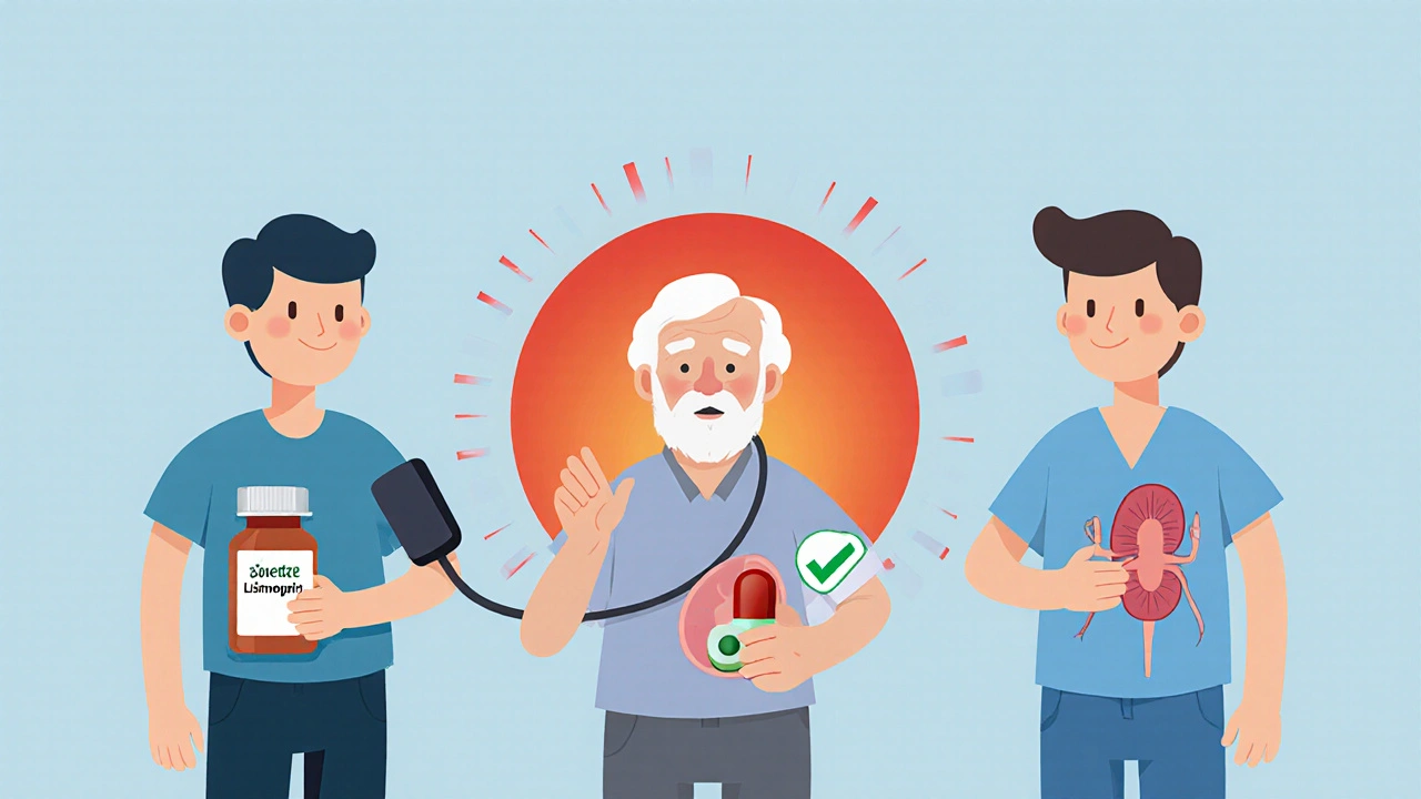 Three patients with different risk levels for trimethoprim side effects