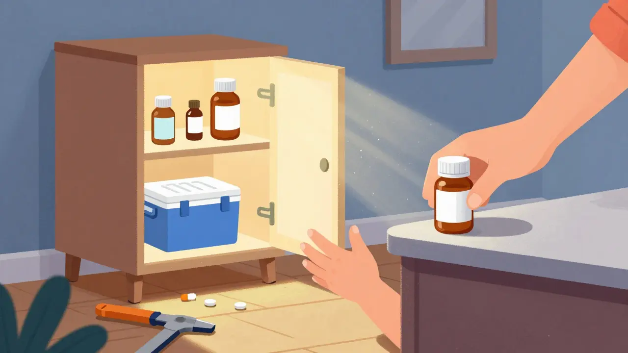 How to Secure Medications During Home Renovations or Moves
