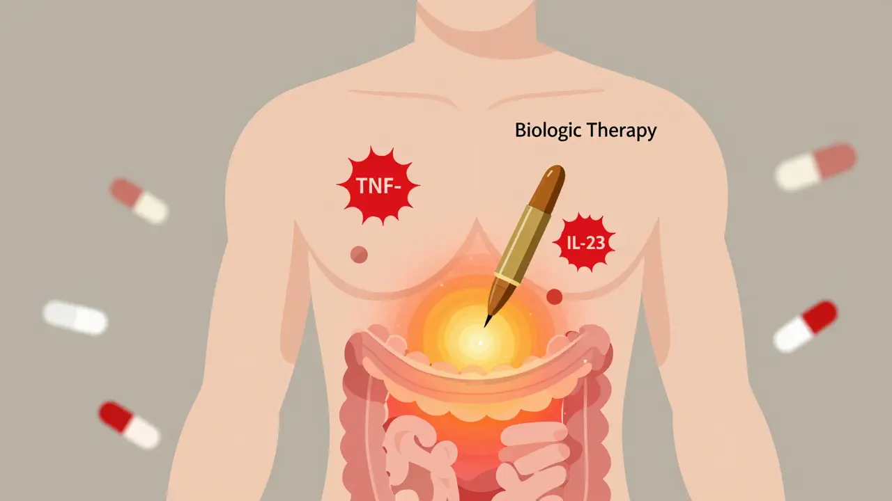 Crohn’s Disease: Managing Chronic Inflammation with Biologic Therapy