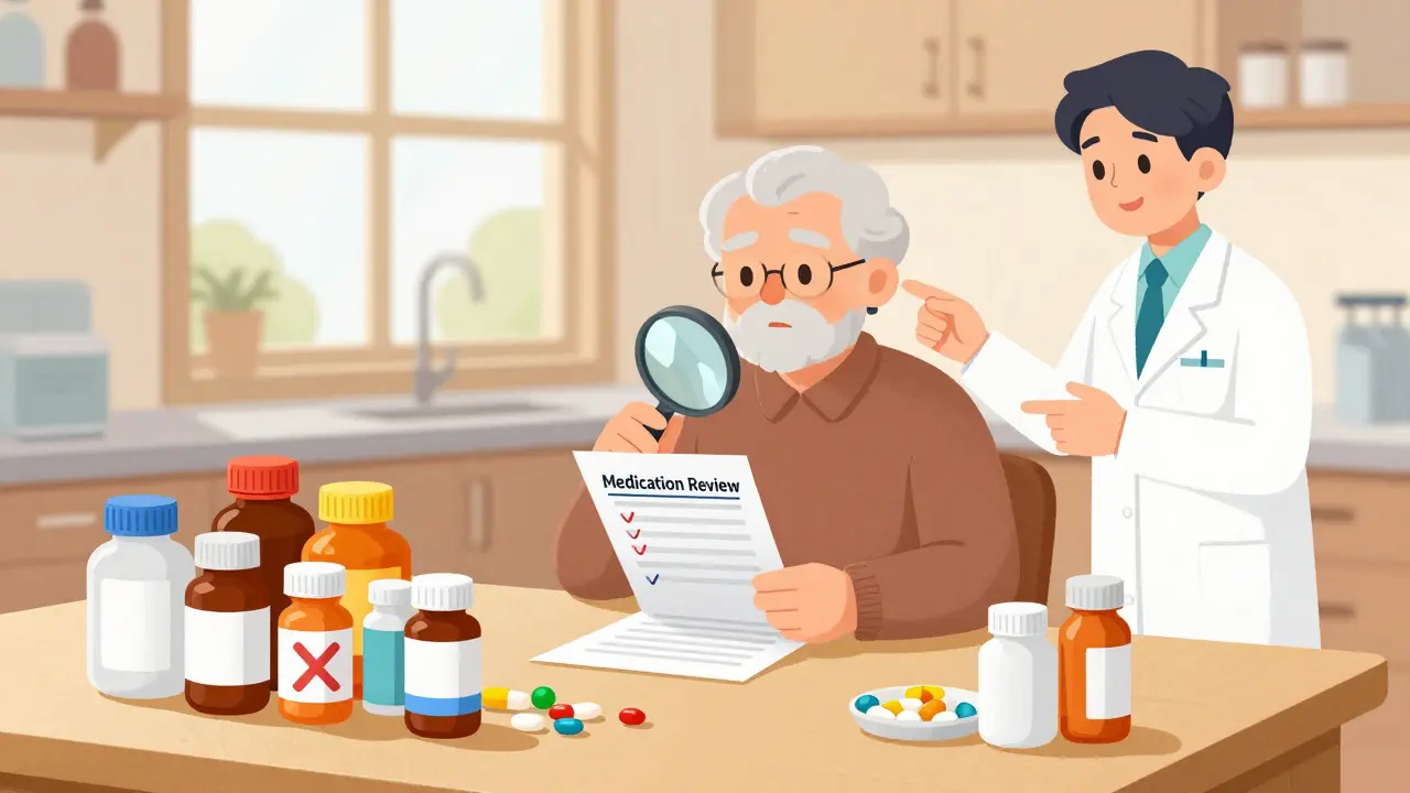 Medication Reviews: When Seniors Should Stop or Deprescribe Medicines